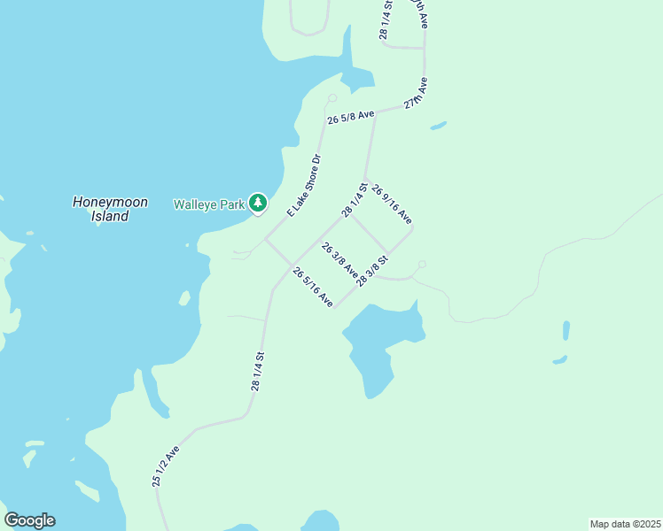 map of restaurants, bars, coffee shops, grocery stores, and more near 2828 26 5/16 Avenue in Birchwood
