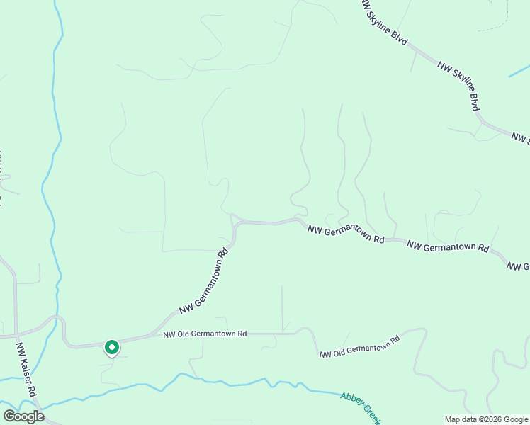 map of restaurants, bars, coffee shops, grocery stores, and more near 14345 Northwest Germantown Road in Portland