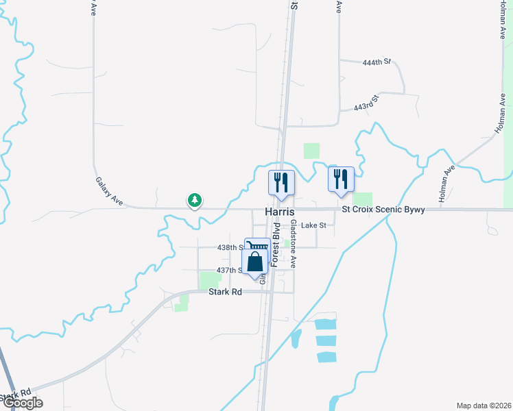 map of restaurants, bars, coffee shops, grocery stores, and more near in Harris