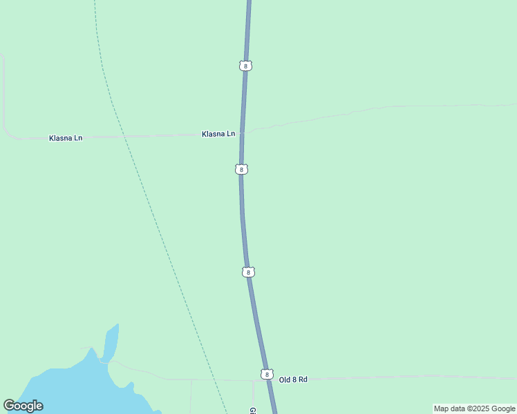map of restaurants, bars, coffee shops, grocery stores, and more near 5820 U.S. 8 in Laona