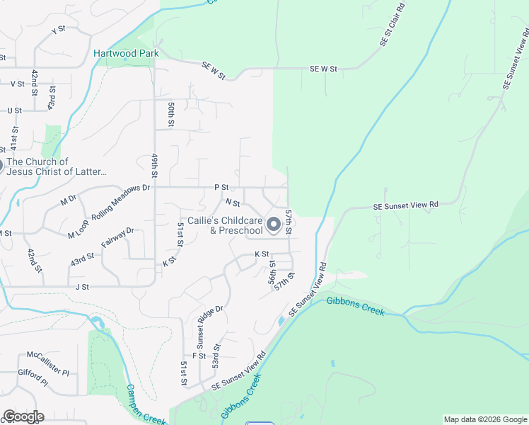map of restaurants, bars, coffee shops, grocery stores, and more near 5457 N Street in Washougal