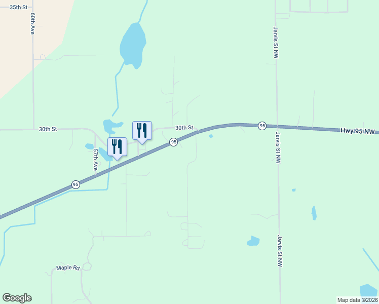 map of restaurants, bars, coffee shops, grocery stores, and more near 2919 54th Avenue in Princeton