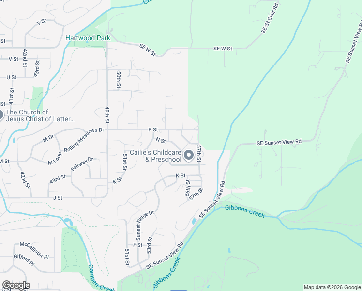 map of restaurants, bars, coffee shops, grocery stores, and more near 5457 N Street in Washougal