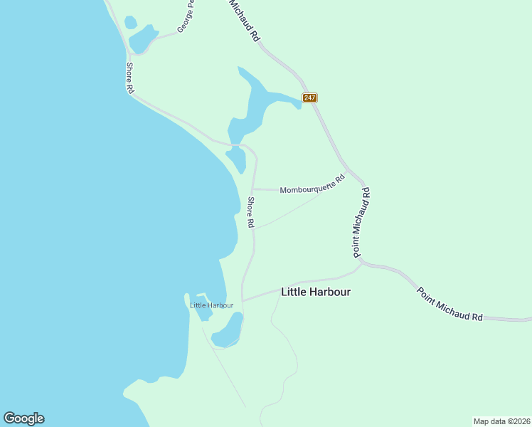 map of restaurants, bars, coffee shops, grocery stores, and more near 81 Mombourquette Road in Little Harbour