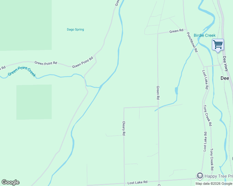 map of restaurants, bars, coffee shops, grocery stores, and more near 4470 Oleary Road in Hood River