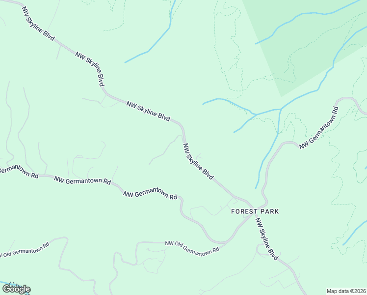 map of restaurants, bars, coffee shops, grocery stores, and more near 9001 Northwest Skyline Boulevard in Portland