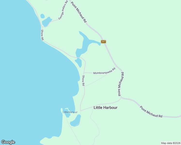 map of restaurants, bars, coffee shops, grocery stores, and more near 68 Mombourquette Road in Lower L'Ardoise