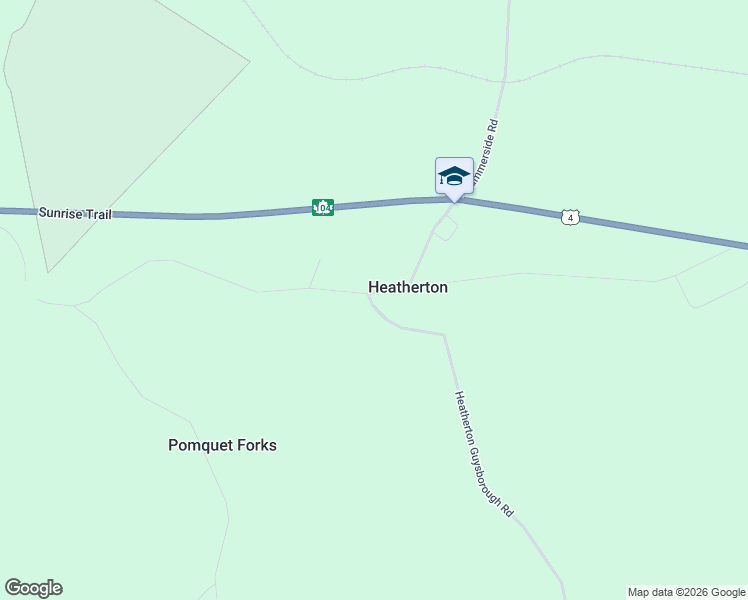 map of restaurants, bars, coffee shops, grocery stores, and more near 388 Heatherton Village Road in Heatherton