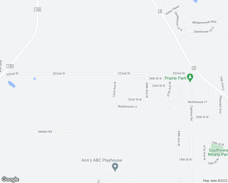 map of restaurants, bars, coffee shops, grocery stores, and more near 72nd Avenue North in St. Cloud