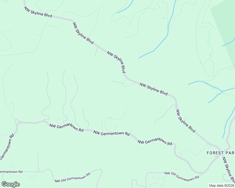 map of restaurants, bars, coffee shops, grocery stores, and more near 13285 Northwest Germantown Road in Portland