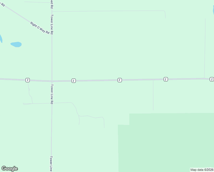 map of restaurants, bars, coffee shops, grocery stores, and more near W7515 County Road Z in Pembine