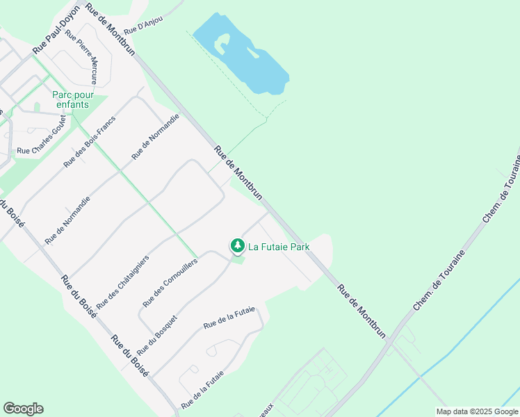 map of restaurants, bars, coffee shops, grocery stores, and more near 721 Rue du Bosquet in Boucherville