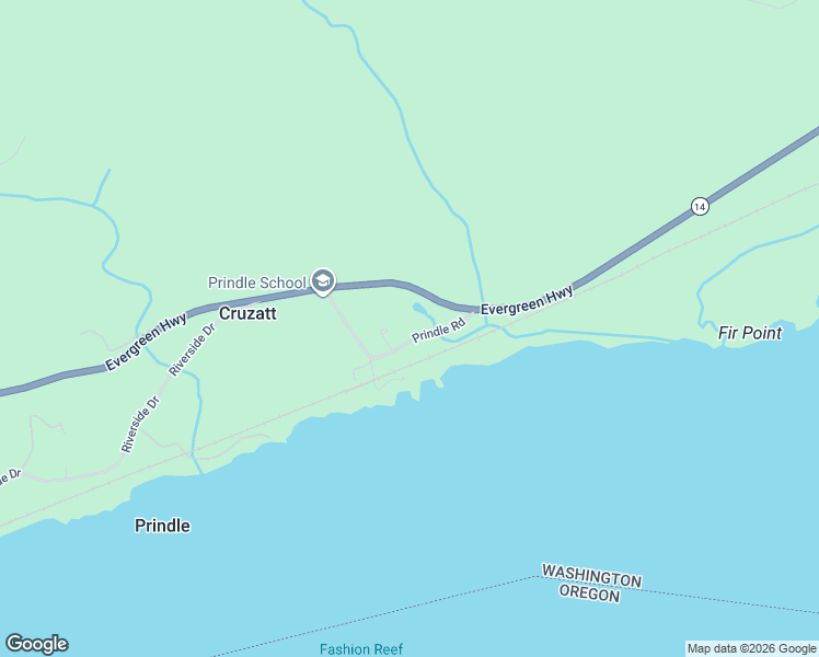 map of restaurants, bars, coffee shops, grocery stores, and more near 261 Prindle Road in Washougal