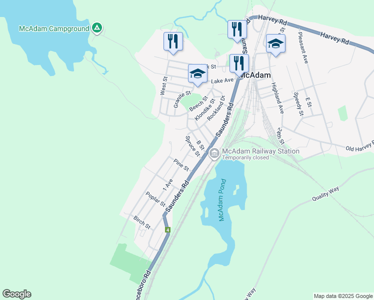 67 1 Avenue, McAdam NB Walk Score