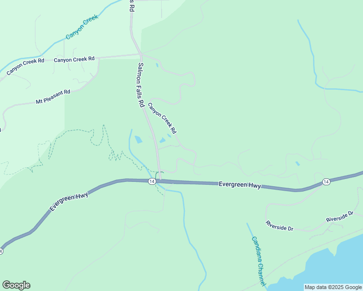 map of restaurants, bars, coffee shops, grocery stores, and more near 301 Canyon Creek Road in Washougal