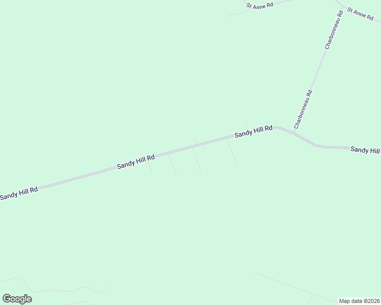 map of restaurants, bars, coffee shops, grocery stores, and more near 2082 Sandy Hill Road in L'Orignal