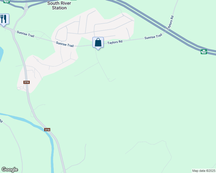 map of restaurants, bars, coffee shops, grocery stores, and more near 86 Angus Macquarrie Drive in Antigonish