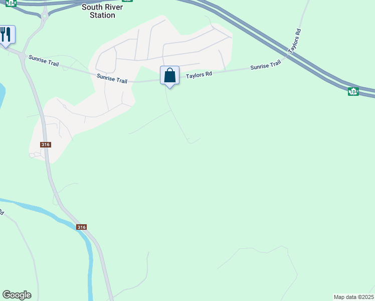 map of restaurants, bars, coffee shops, grocery stores, and more near 86 Angus Macquarrie Drive in Antigonish