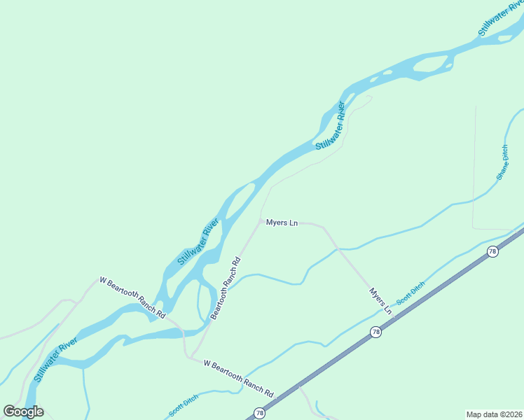 map of restaurants, bars, coffee shops, grocery stores, and more near 58 Beartooth Ranch Road in Columbus