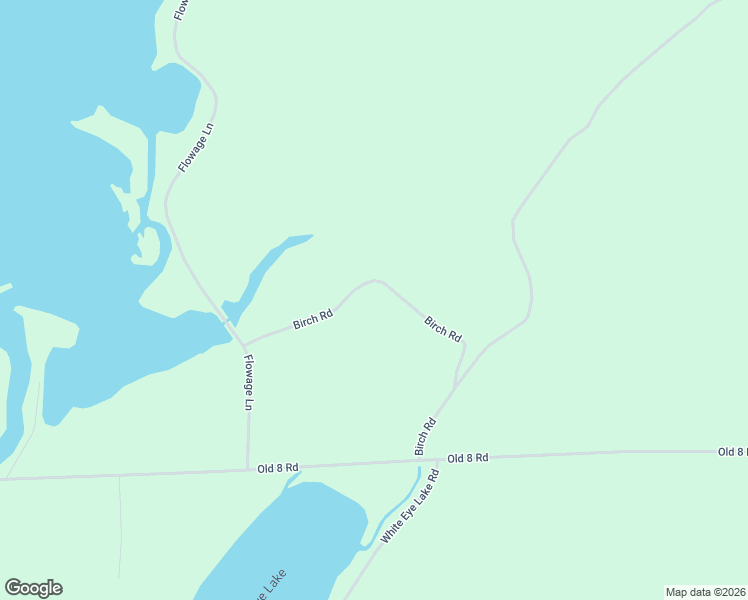 map of restaurants, bars, coffee shops, grocery stores, and more near 5959-5999 Birch Rd in Crandon