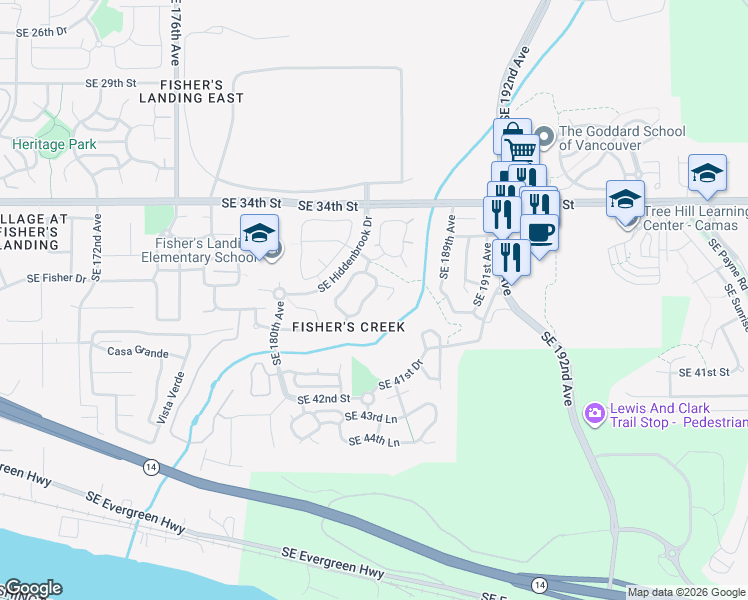 map of restaurants, bars, coffee shops, grocery stores, and more near in Vancouver