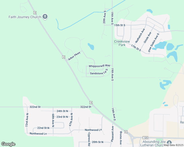 map of restaurants, bars, coffee shops, grocery stores, and more near 1966 Sandstone Loop South in Sartell