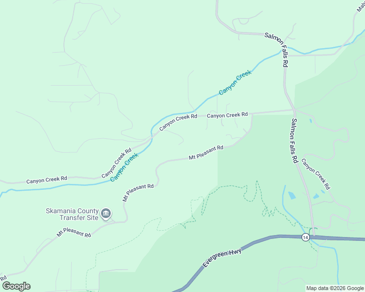 map of restaurants, bars, coffee shops, grocery stores, and more near 1661 Mount Pleasant Road in Washougal
