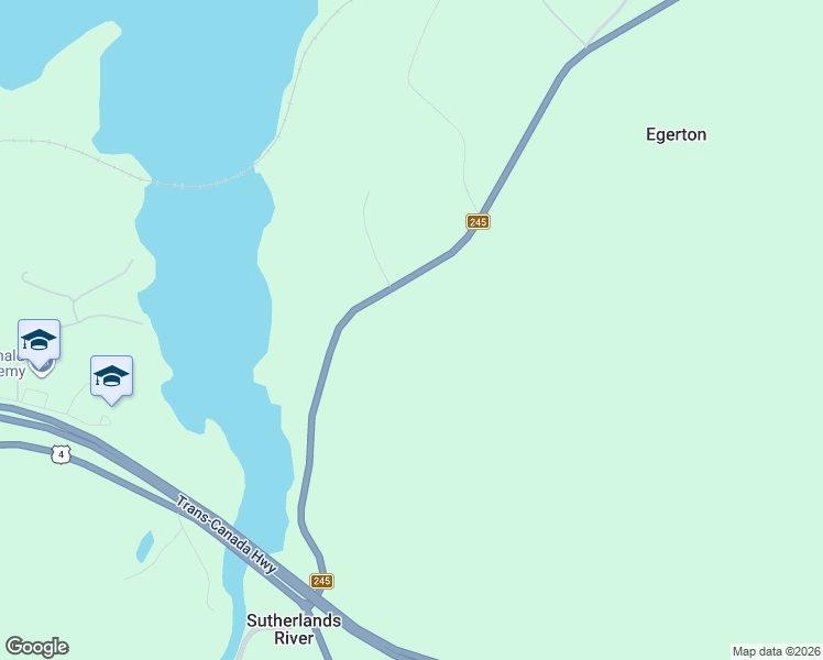 map of restaurants, bars, coffee shops, grocery stores, and more near 206 Shore Road in Merigomish