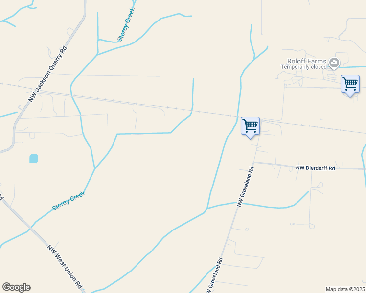 map of restaurants, bars, coffee shops, grocery stores, and more near 26465 Northwest West Union Road in Hillsboro