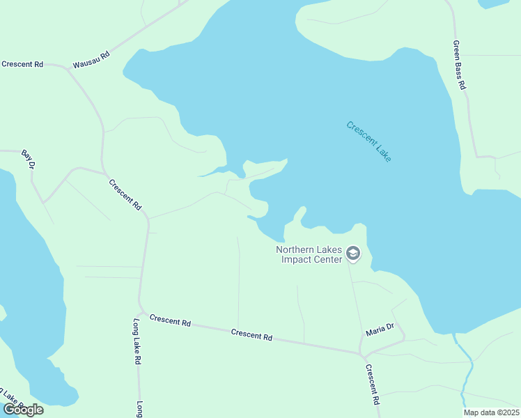 map of restaurants, bars, coffee shops, grocery stores, and more near 6900 Tonys Bay Road in Rhinelander