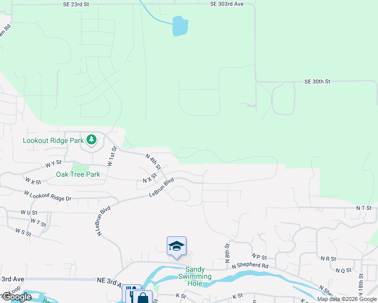 map of restaurants, bars, coffee shops, grocery stores, and more near in Washougal