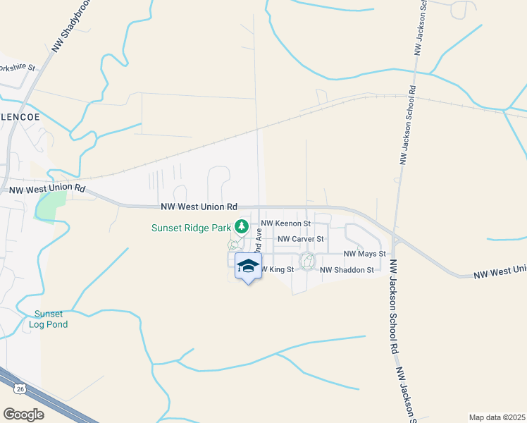 map of restaurants, bars, coffee shops, grocery stores, and more near 10490 Northwest 292nd Avenue in North Plains