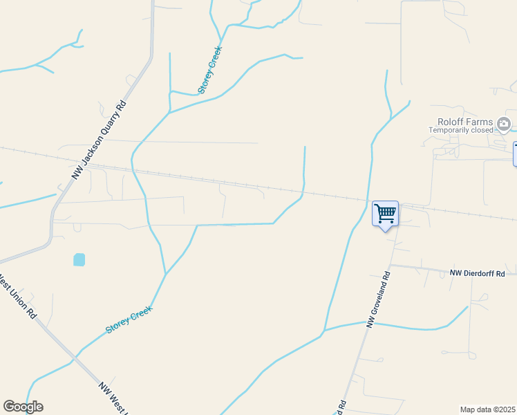 map of restaurants, bars, coffee shops, grocery stores, and more near 10880 Northwest Jackson Quarry Road in Hillsboro