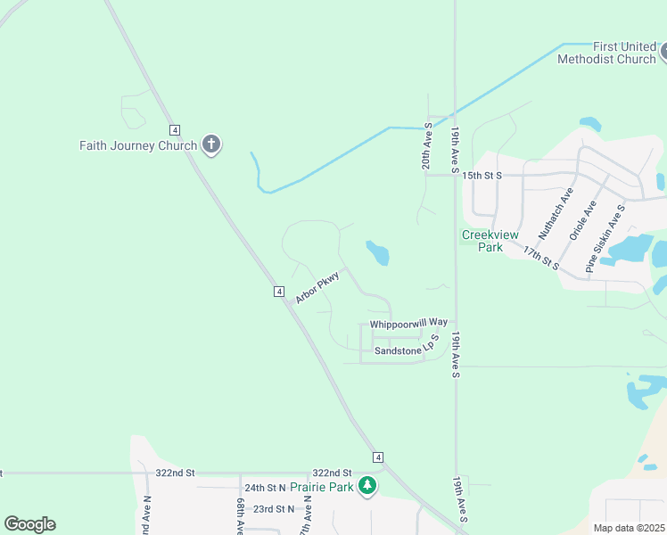 map of restaurants, bars, coffee shops, grocery stores, and more near 2051 Sandstone Loop North in Sartell