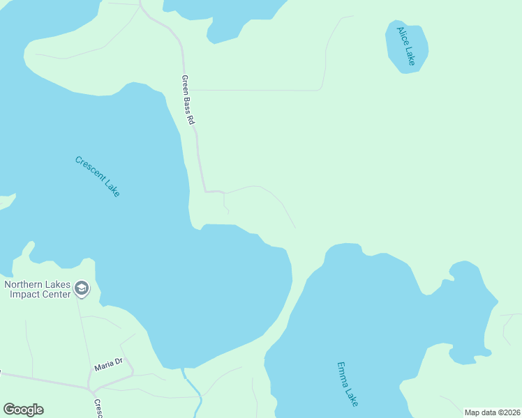 map of restaurants, bars, coffee shops, grocery stores, and more near 2753 Green Bass Road in Rhinelander