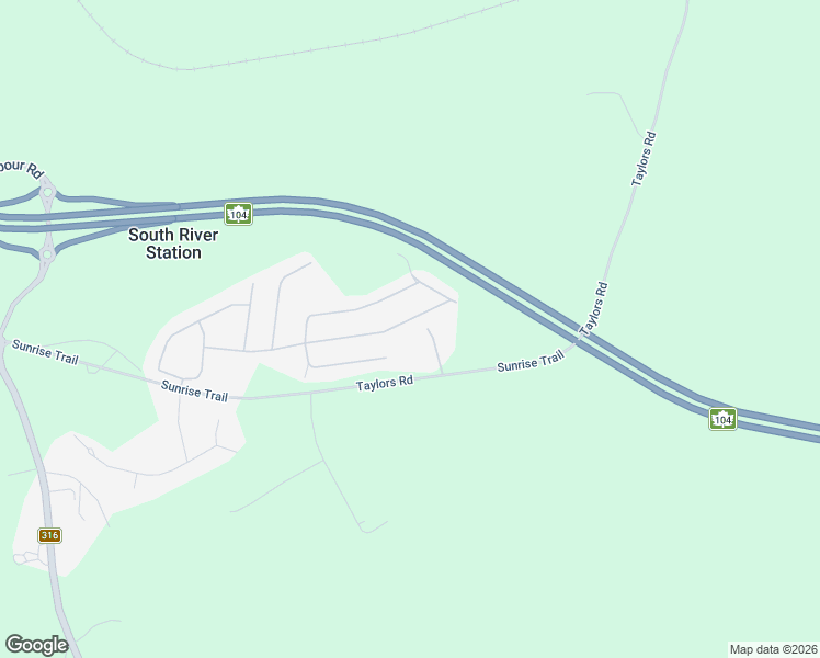 map of restaurants, bars, coffee shops, grocery stores, and more near 124 Liberty Lane in Antigonish