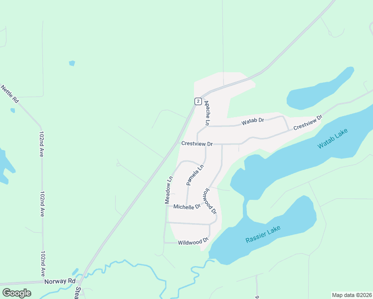 map of restaurants, bars, coffee shops, grocery stores, and more near 9670 Crestview Drive in Saint Joseph