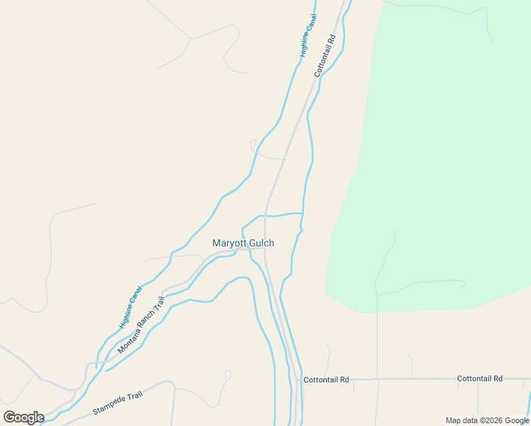 map of restaurants, bars, coffee shops, grocery stores, and more near 2503 Cottontail Road in Bozeman