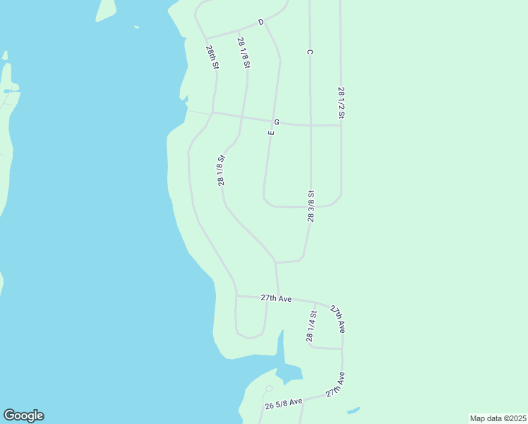 map of restaurants, bars, coffee shops, grocery stores, and more near 2726 28 1/4 Street in Birchwood