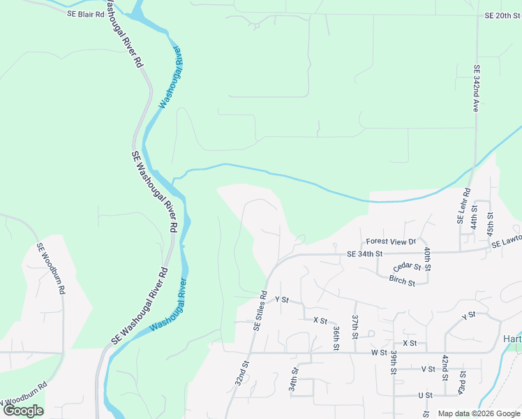 map of restaurants, bars, coffee shops, grocery stores, and more near 3103 Southeast 328th Avenue in Washougal