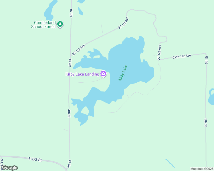 map of restaurants, bars, coffee shops, grocery stores, and more near 423 27 1/4 Avenue in Cumberland