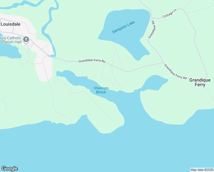 map of restaurants, bars, coffee shops, grocery stores, and more near 87 Oceanview Drive in Louisdale