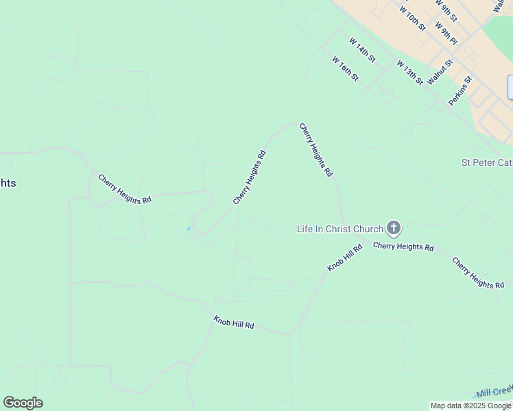 map of restaurants, bars, coffee shops, grocery stores, and more near 4100 Cherry Heights Road in The Dalles