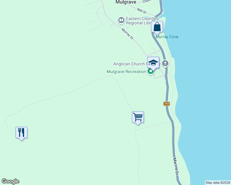 map of restaurants, bars, coffee shops, grocery stores, and more near 82 Tower Road in Mulgrave