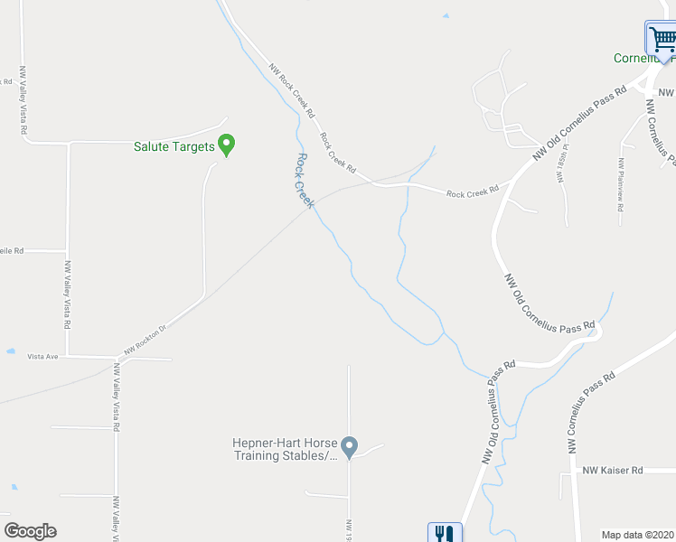 map of restaurants, bars, coffee shops, grocery stores, and more near 11383 Northwest 195th Avenue in Hillsboro