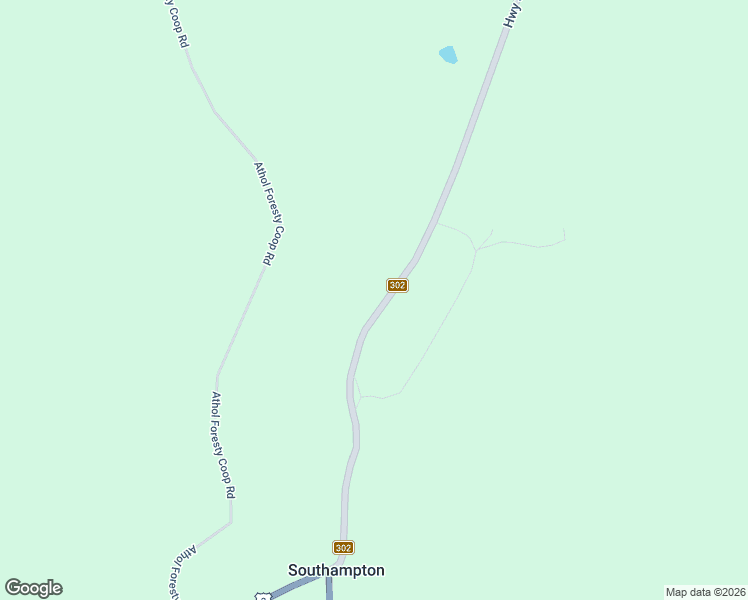 map of restaurants, bars, coffee shops, grocery stores, and more near 187 Highway 302 in Southampton