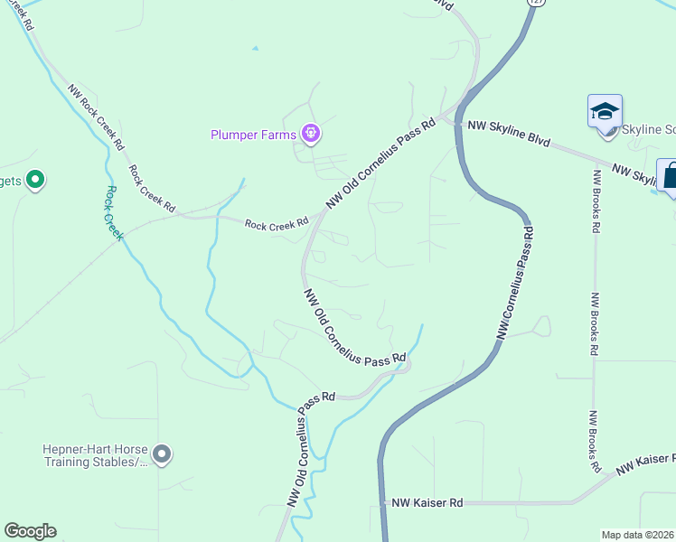 map of restaurants, bars, coffee shops, grocery stores, and more near 11140 Northwest Old Cornelius Pass Road in Portland