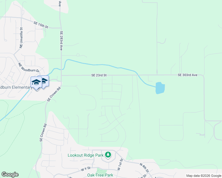 map of restaurants, bars, coffee shops, grocery stores, and more near 329 West Laurel Street in Washougal