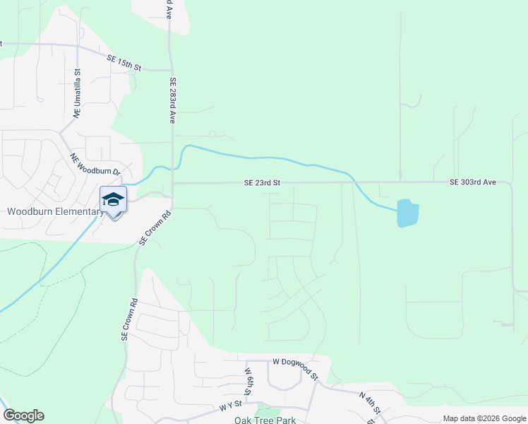 map of restaurants, bars, coffee shops, grocery stores, and more near 3897 West 4th Street in Washougal