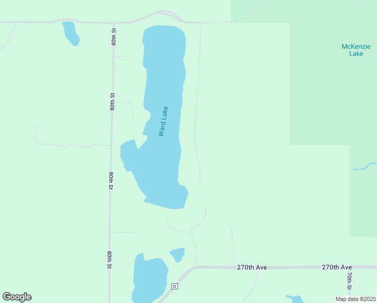map of restaurants, bars, coffee shops, grocery stores, and more near 2741 Jenssen Road in Frederic